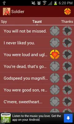 TF2 Soundboard - Soldier android App screenshot 1